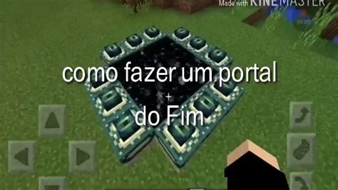 Como Fazer O Portal Do Fim YouTube