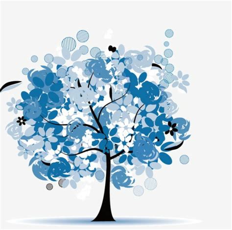 Download High Quality Clipart Tree Blue Transparent Png Images Art