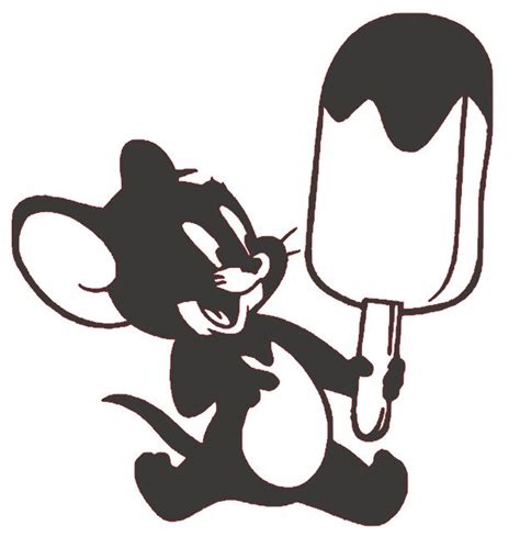 Tom And Jerry Silhouette at GetDrawings | Free download