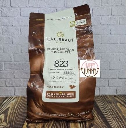 Jual Callebaut 823 1kg Kemasan Original Milk Chocolate Callet Premium