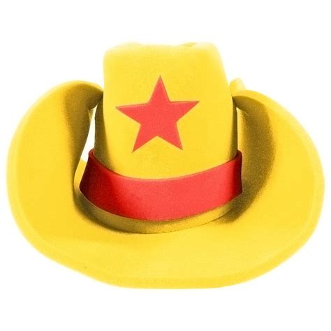 Buy Funny Party HatsFunny Party Hats Cowboy Hat, One Size, 19 inches, am328, Foam, Oversize ...