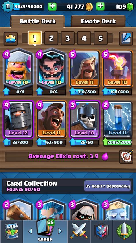 Best Deck Ever For Trophie Pushing Now At 4300 With This Deck R Clashroyale