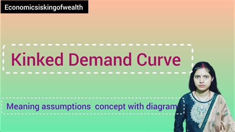 Kinked Demand Curve Oligopoly Microeconomics Youtube