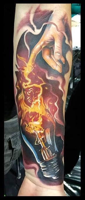 Forearm Tattoo Peter Lamo Trueartists