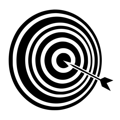 Dart Bullseye SVG Image | Instant Download for Cricut & Silhouette