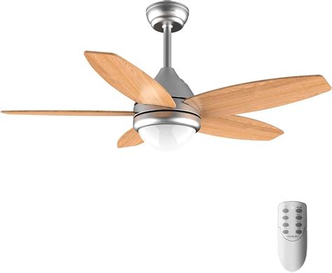 Ventilateur De Plafond D Int Rieur Six Pales Et Une Lampe Turbo