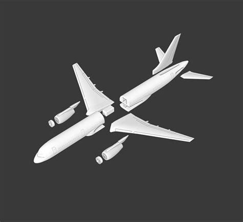 Boeing 757 200 3d Model 3d Printable Cgtrader