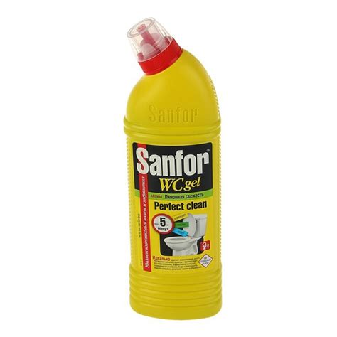 Средство санитарно-гигиеническое Sanfor WС гель "Лимонная свежесть ...