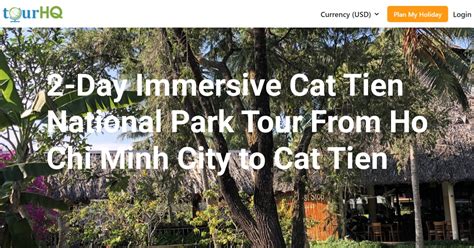 Day Immersive Cat Tien National Park Tour From Ho Chi Minh City To