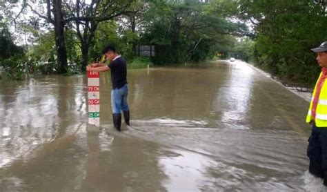 Se Forman Tres Vados En Carreteras De Teapa Tras Lluvias De Ltimas Horas