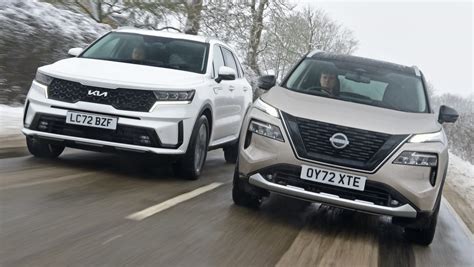 Nissan X Trail Vs Kia Sorento Twin Test Tech Tribune France