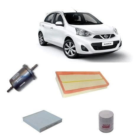 Kit De Filtros Wega Para Nissan March