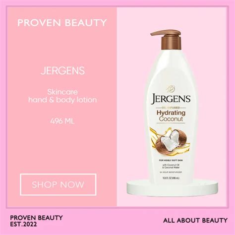 Jergens Oil Infused Hydrating Coconut 496ml Lazada Ph