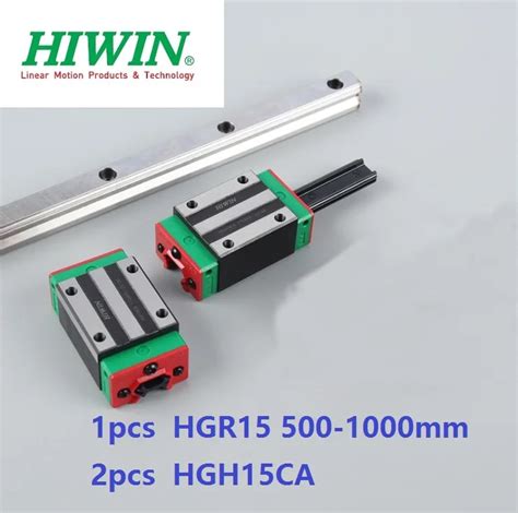 1pcs Original Hiwin Linear Rail Guide HGR15 500mm 600mm 700mm 800mm