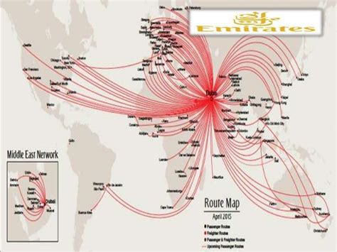 Emirates Route Map