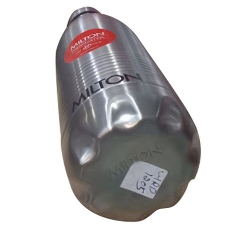 Plain SS Milton Thermo Steel Duo DLX For Hot And Cold Vacuum Flask Capacity Ml At