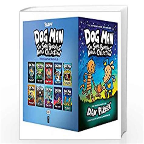 Dog Man The Supa Buddies Mega Collection Dog Man 1 10 Boxed Set By