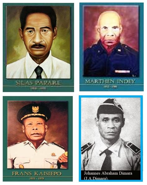 Pahlawan Nasional Dari Papua Dan Biodata Lengkapnya Sejarah Lengkap