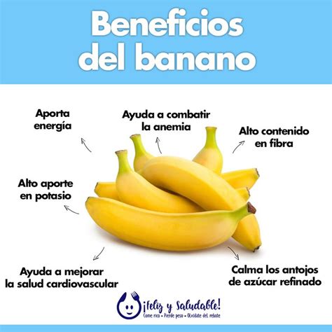 Beneficios Del Banano Beneficios Del Banano Beneficios De Comer