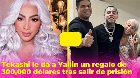 Tekashi Sorprende A Yailin Con Un Lujoso Regalo Tras Salir De Prisi N