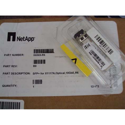 Netapp X R Sfp For X A Optical Transceiver Gbe Gb