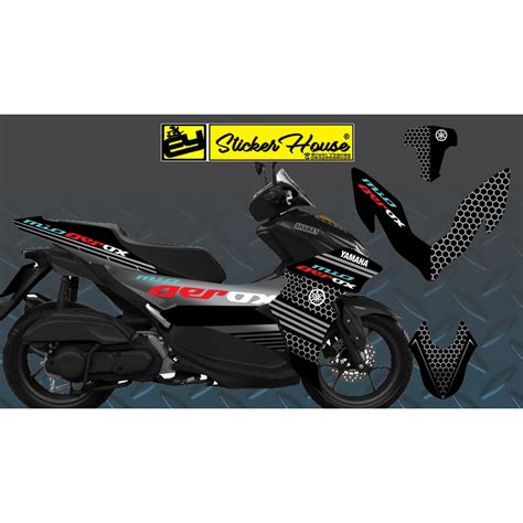 Aerox Version Decals Laminated Shopee Philippines