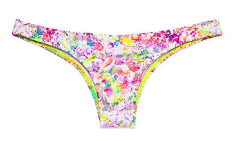 Victorias Secret The Itsy Back Ruched Cheeky Thong Bikini Bottoms