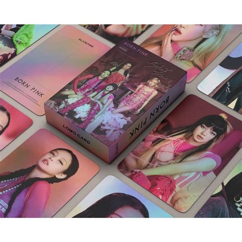 50 55pcs BP Laser Holographic Lomo Cards JENNIE SOLO You And Me Album