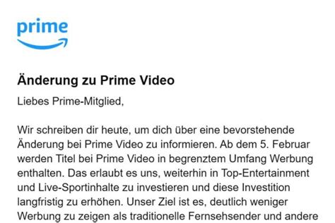 Amazon Prime Video Ab Februar Mit Werbung Das Ist Nicht Lieb