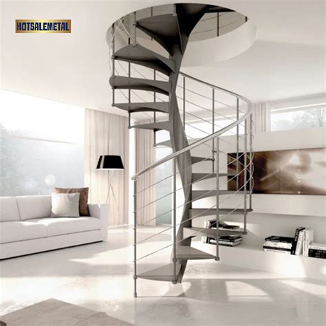 Hotsalemetal Spiral Staircase Cast Stainless Steel Spiral Stair Factory