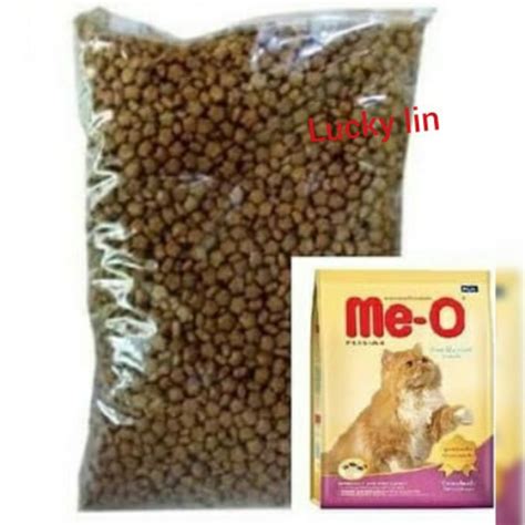 Jual Makanan Kucing Meo Persian Repack 1kg Me O Persian Anti Hairball