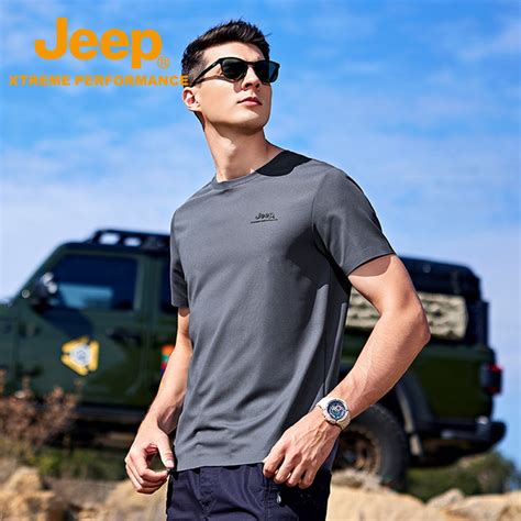 Jeep Outdoor Moisture Absorbent Quick Drying T Shirt Men S Summer