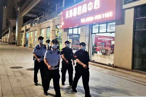 天柱县：民警保安联勤联动 全面落实社防职责防控工作服务