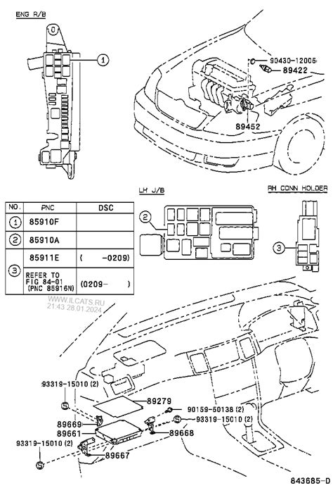 Electronic Fuel Injection System Toyota Corolla Runxallexand153150