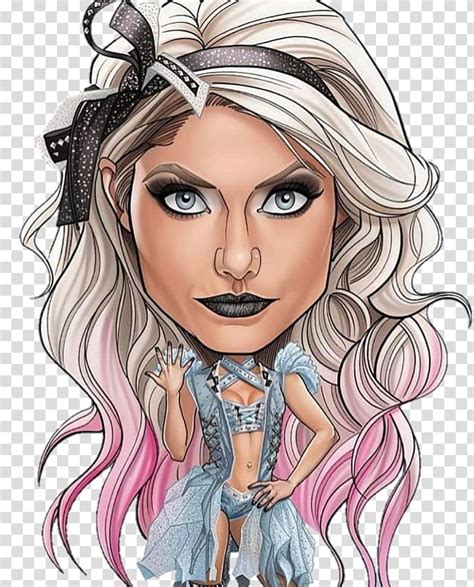 Alexa Bliss Cartoon