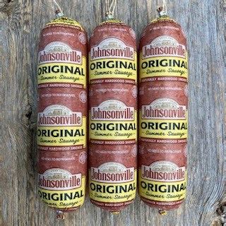 Johnsonville Original Bulk Summer Sausage Set of Three – Johnsonville ...