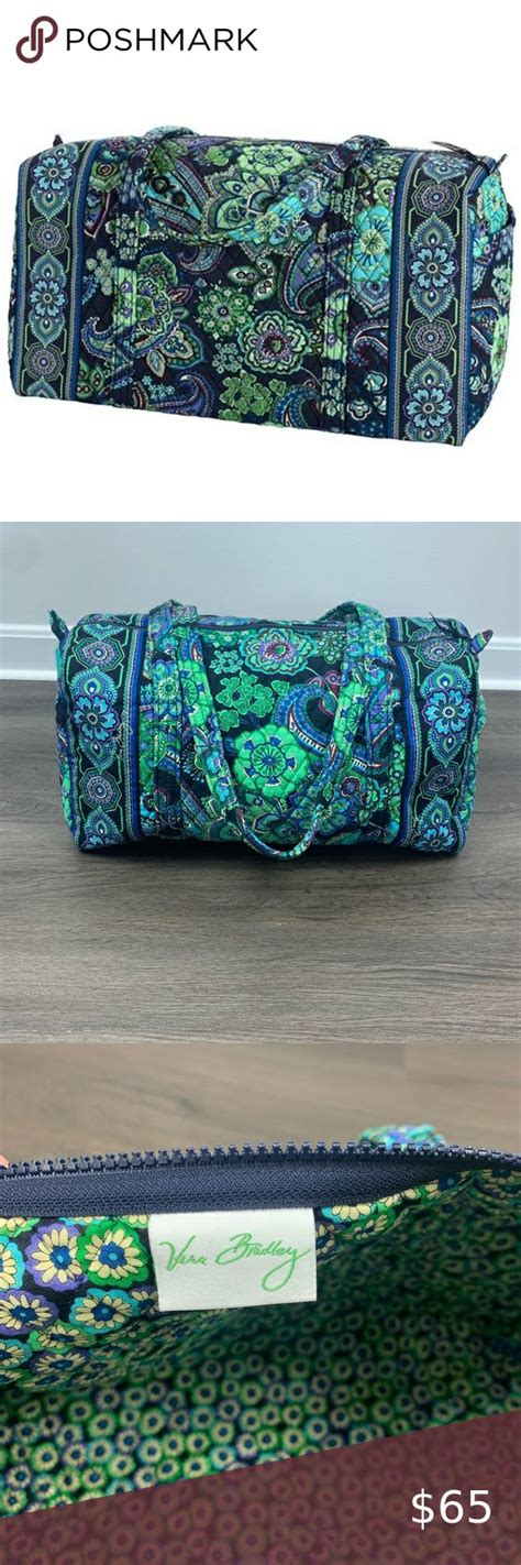 Vera Bradley Blue Rhapsody Large Duffel Bag Bags Duffel Bag Duffel