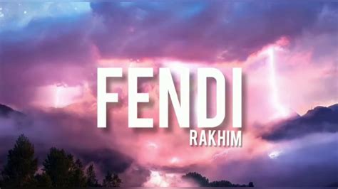 Rakhim Fendi Lyrics текст YouTube