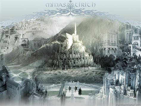 Minas Tirith Minas Tirith Gondor Tapeta Hd Pxfuel