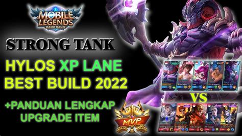 Hylos Exp Lane Best Build Mvp Mlbb Hylos Gameplay Youtube