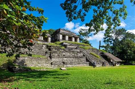 The Maya Ruins Of Palenque Unesco World License Image