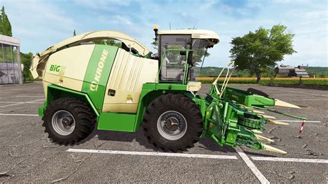 Krone Big X Bunker Capacity F R Farming Simulator