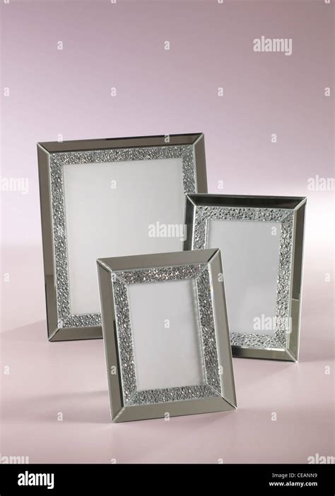 A Still Life Shot Of A Trio Of Photo Frames Stock Photo Alamy