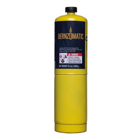 Bernzomatic 14 1 Oz Handheld Map Pro Gas Cylinder 332477 The Home Depot