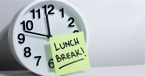 Taking A Lunch Break Benefits Diners Restaurants Fast Casual