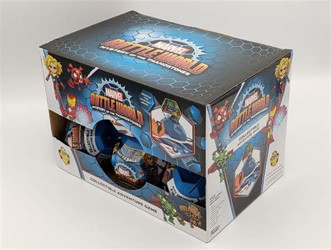 Marvel Battleworld Battle Ball Series Box Of