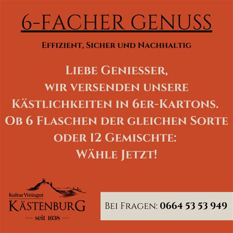 Genießen Kultur Weingut Kästenburg