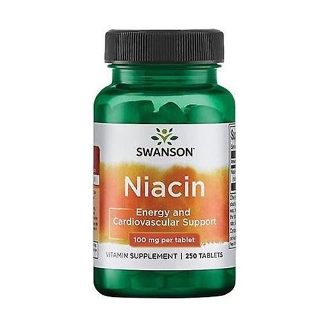 Swanson Niacin 100mg 250 Tabletta