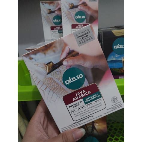 Jual Kopi Excelso Java Arabica Single Serving Box 100gr 10 Sachet