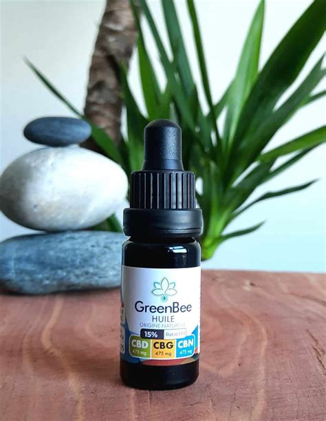 Huile 15 CBD Ratio 1 1 1 CBD CBG CBN En Vente Sur Shop Greenbee Eu